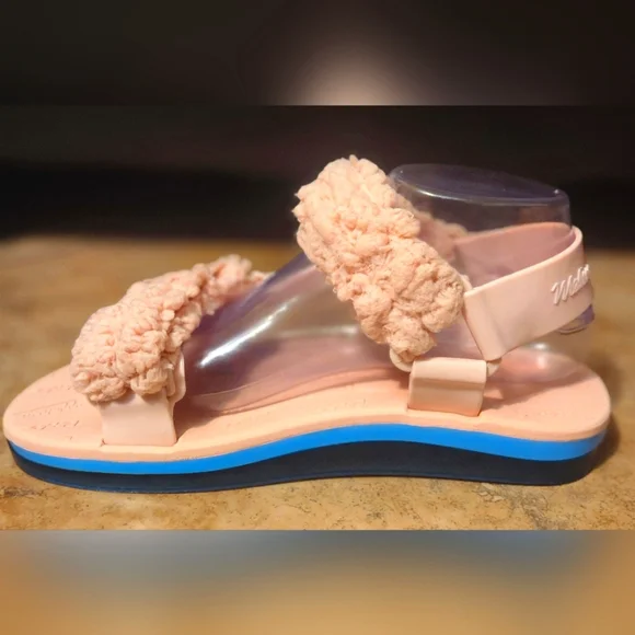 Melissa Fluffy Rider Women's Sandals - Picture 4 of 7